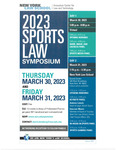 2023 Sports Law Symposium