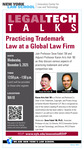 LEGALTECH TALKS | Practicing Trademark Law at a Global Law Firm by Innovation Center for Law and Technology