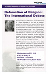 Defamation of Religion: The International Debate