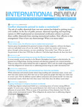 The International Review | 2010 Spring