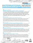 The International Review | 2010 Spring by Michael Rhee