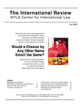 The International Review | 2003 Fall