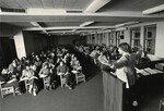 Prof. James Simon teaching a class in 57 Worth Street Campus