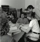 Professor Lawrence Grosberg’s classroom