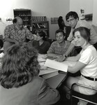 Professor Lawrence Grosberg’s classroom