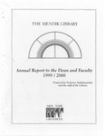 Academic Year: 1999-2000 by Mendik Library