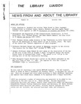 The Library Liaison, October 1983 by Mendik Library
