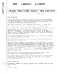 The Library Liaison, December 1983 by Mendik Library