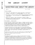 The Library Liaison, January 15, 1983 by Mendik Library