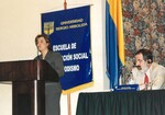 Professor Michael Botein, panelist at Universidad Sergio Arboleda