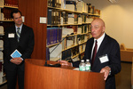 Photo 12 from The Honorable Roger J. Miner Reading Room Dedication, New York Law School, Mendik Library, July 10, 2013 by New York Law School