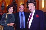 Professor Nadine Strossen, Dean Richard Matasar, and Judge Roger J. Miner '56 by New York Law School