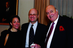 Susan Lerner, Professor Michael Roffer '83, and Judge Roger J. Miner '56 by New York Law School