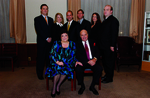 RJM and Jacqueline Miner with Ralph Carmichael, Robin Miner, Mark Miner, Larry Miner, Ronald Carmichael by New York Law School
