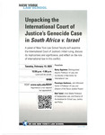 Unpacking the International Court of Justice's Genocide Case in South Africa v. Israel