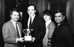 1988 National Moot Court Winners | Dean Simon, John J.P. Hawley, Sherril Eisenpress, Kannan Menon by Mendik Library
