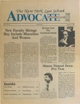 The New York Law School Advocate, vol 1, no. 6, March 24, 1983