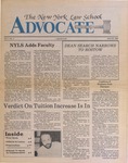 The New York Law School Advocate, vol 1, no. 7, April 22, 1983 by New York Law School