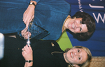 National Council of Jewish Women (NCJW) vice president Penny Pensak presents the Women Who Dared Award to Nadine Strossen, a leader in defense of civil liberties, on March 7, 2004 at NCJW's Washington Institute.