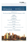 The Use (or Misuse) of Eminent Domain in NYC