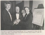 Dr. Samuel J. Lefrak, 1986 "Flame of Truth" Awardee by New York Law School