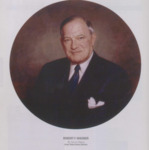 Portrait of Senator Robert F. Wagner Sr., Class of 1900, in the Reception Room of the United States Senate