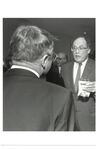 Chief Justice Rehnquist at a cocktail party by New York Law School