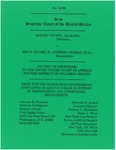 Brief Amicus Curiae for the Honorable Congressman John Lewis in Support of Respondents and Intervenor-Respondents, Shelby County v. Holder (No. 12-96), U.S. Supreme Court (January 2013) (with Deborah N. Archer, Tamara C. Belinfanti & Erika L. Wood). by New York Law School Racial Justice Project.