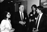 Snow Dinner, April 18, 1990 |Roberta Barbieri, Vernon Snow, Caramia Rose Hart, David Kesner by Mendik Library