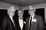 Arnold Berliner, Class of 1969; Hon. Charles A. Kuffner, Class of 1964; and Dean Harry Wellington | Staten Island Reception – September 26, 1996 by Mendik Library