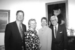 Lawrence Huntington, Kathleen Grimm, and Dean Wellington | 1997 Harlan Reception by Mendik Library