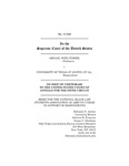 BRIEF FOR THE NATIONAL BLACK LAW STUDENTS ASSOCIATION AS AMICUS CURIAE IN SUPPORT OF RESPONDENTS by Deborah N. Archer, Aderson Francois, Susan Abraham, and NEW YORK LAW SCHOOL RACIAL JUSTICE PROJECT