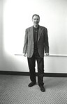 Professor Richard Sherwin, standing, b/w 8”x10”