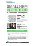 IP, Entertainment, and Immigration
