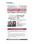 Labor, Litigation, and Personal Injury