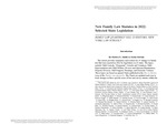 New Family Law Statutes in 2022: Selected State Legislation by FAMILY LAW QUARTERLY 2022–23 EDITORS, NEW YORK LAW SCHOOL