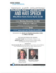 Rising Anti-Semitism and Hate Speech: Why What Hurts Some Hurts Us All by Jewish Law Students Association