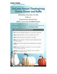 Outlaws Annual Thanksgiving Charity Dinner and Raffle by Outlaws