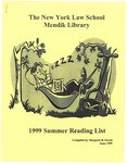 1999 Summer Reading List by The Mendik Library
