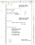 Trial Transcript # 18: New Jersey v. Rubin Carter and John Artis by Lewis M. Steel '63