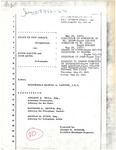 Trial Transcript # 30: New Jersey v. Rubin Carter and John Artis by Lewis M. Steel '63