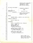 Trial Transcript # 43: New Jersey v. Rubin Carter and John Artis by Lewis M. Steel '63