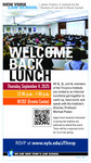 WELCOME BACK LUNCH by James Tricarico Jr. Institute for the Business of Law and In-House Counsel