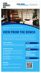 VIEW FROM THE BENCH by Wilf Impact Center for Public Interest Law